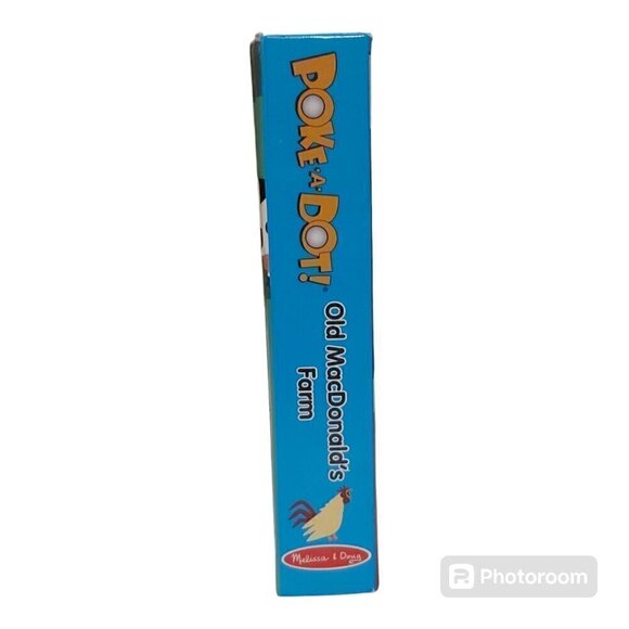 NWOT Melissa & Doug Children's Book -Poke-a-Dot: Old MacDonald’s Farm Board Book - Picture 3 of 8